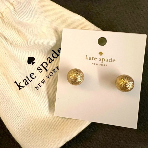 Kate Spade Golden Ball Earrings